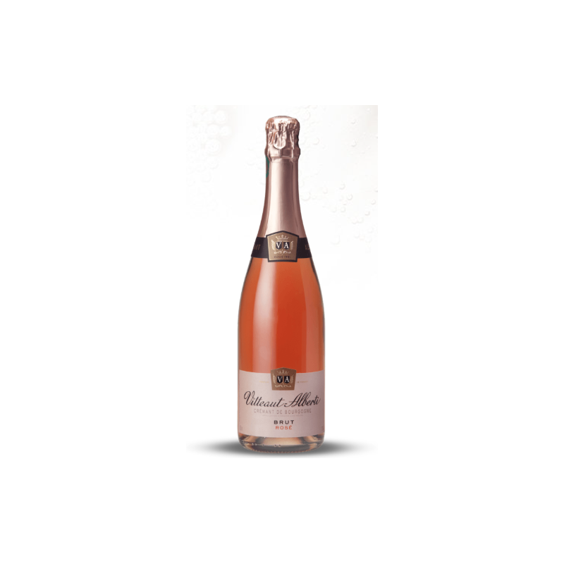Crémant de Bourgogne Rosé brut Vitteaut-Alberti 75cl